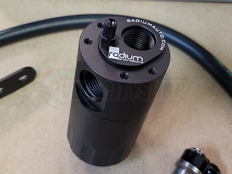 Radium Civic Type R FK8 Catch Can, catches your blow by.