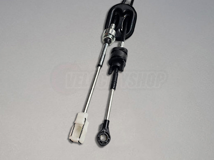 Close-up of genuine shifter cables for K24A2 TSX and K24A4 Accord”