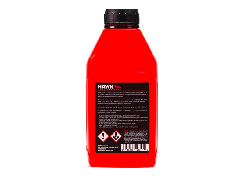 Hawk Performance Street DOT 4 Brake Fluid - 500ml Bottle | HP520