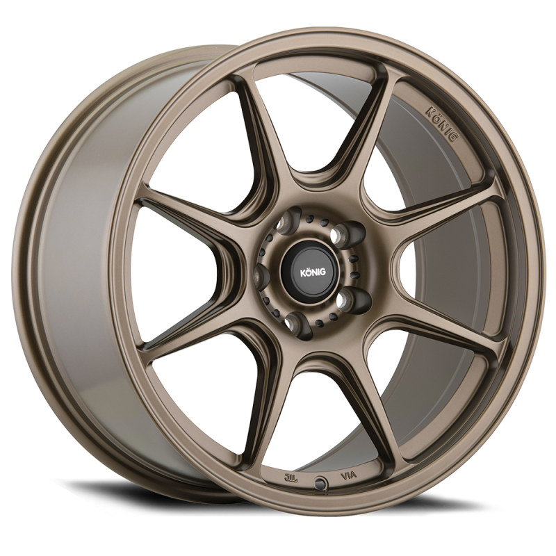 Konig Lockout LK87514438 17x8 +43 5x114.3 Matte Bronze wheel