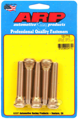 ARP Lexus IS300 M12x1.5inch Heat Treated 8740 Chromoly Steel 5 Pc Wheel Studs Kit