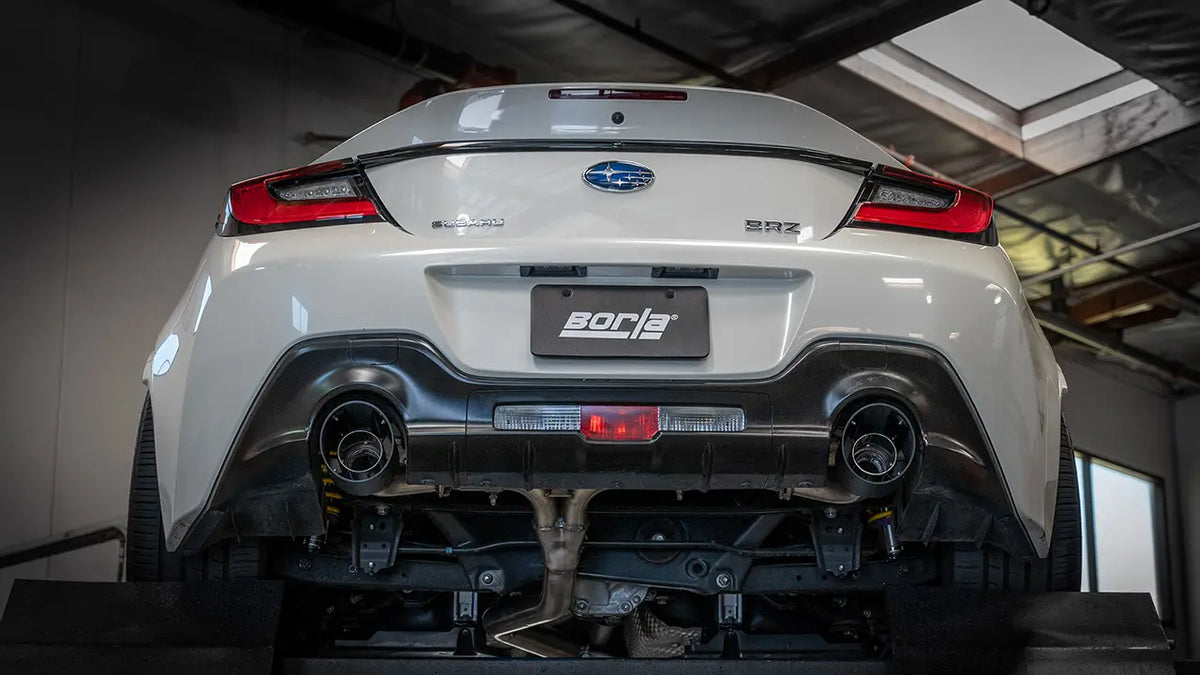 Borla 140910CFBA ATAK Cat-Back exhaust Installed on 2022–2026 Subaru BRZ Toyota GR86 2.4L