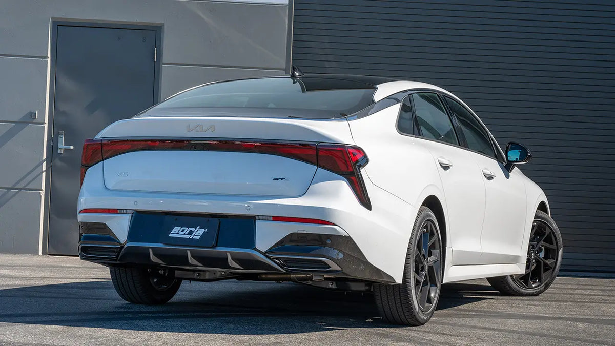 Borla 141035 S-Type Cat-Back exhaust for 2025–2026 Kia K5 2.5L FWD installed