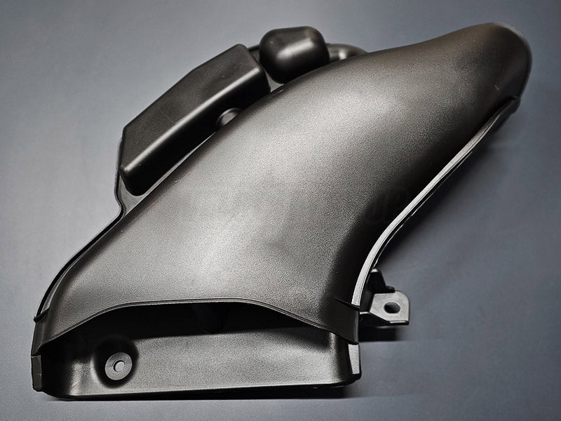 Close-up of Honda Odyssey air inlet tube connection to air-filter box