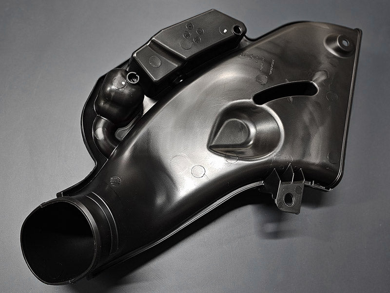 Bottom view of genuine Honda Odyssey air inlet tube factory part