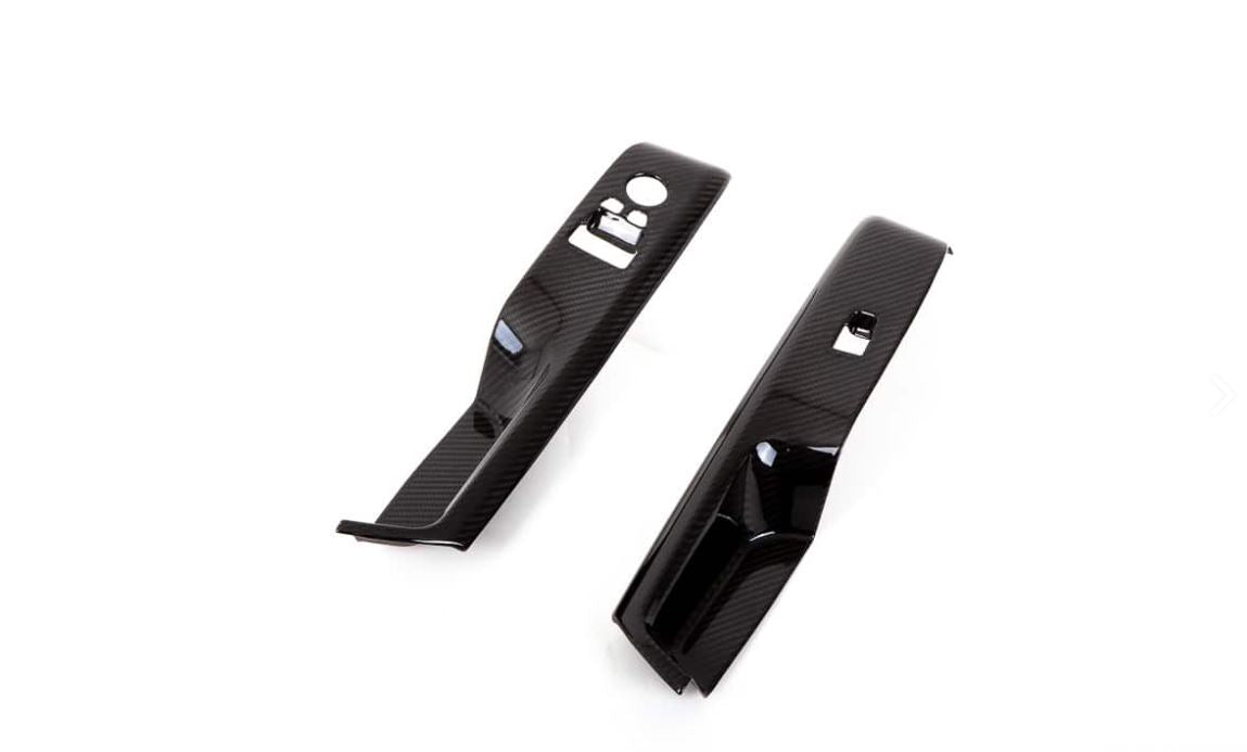 Revel GT Dry Carbon Door Switch Panel 2020 Toyota GR Supra - 2 Pieces