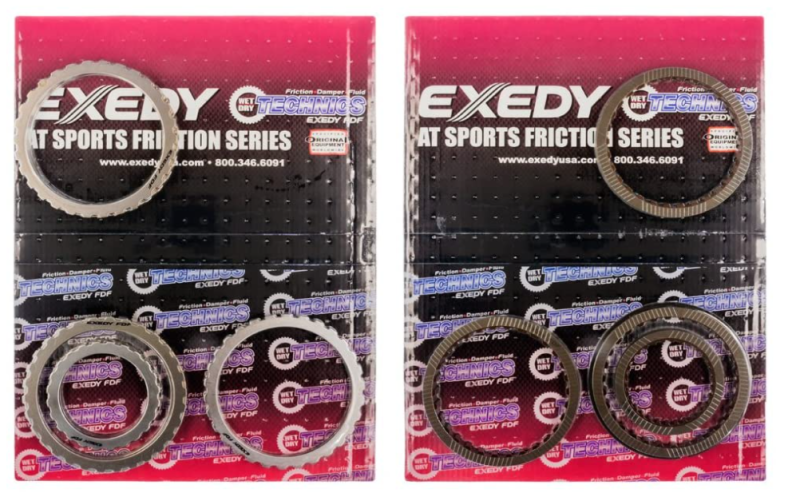 Exedy 11-16 Mustang 3.7L/5.0L 6Spd RWD (07+ 6R80)/15-16 Mustang 2.3L Stg 2 HP Friction Kit w/Steels | EFK291HP2STL