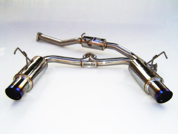 Invidia 2000-2009 S2000 70mm Dual Titanium Tip Catback Exhaust