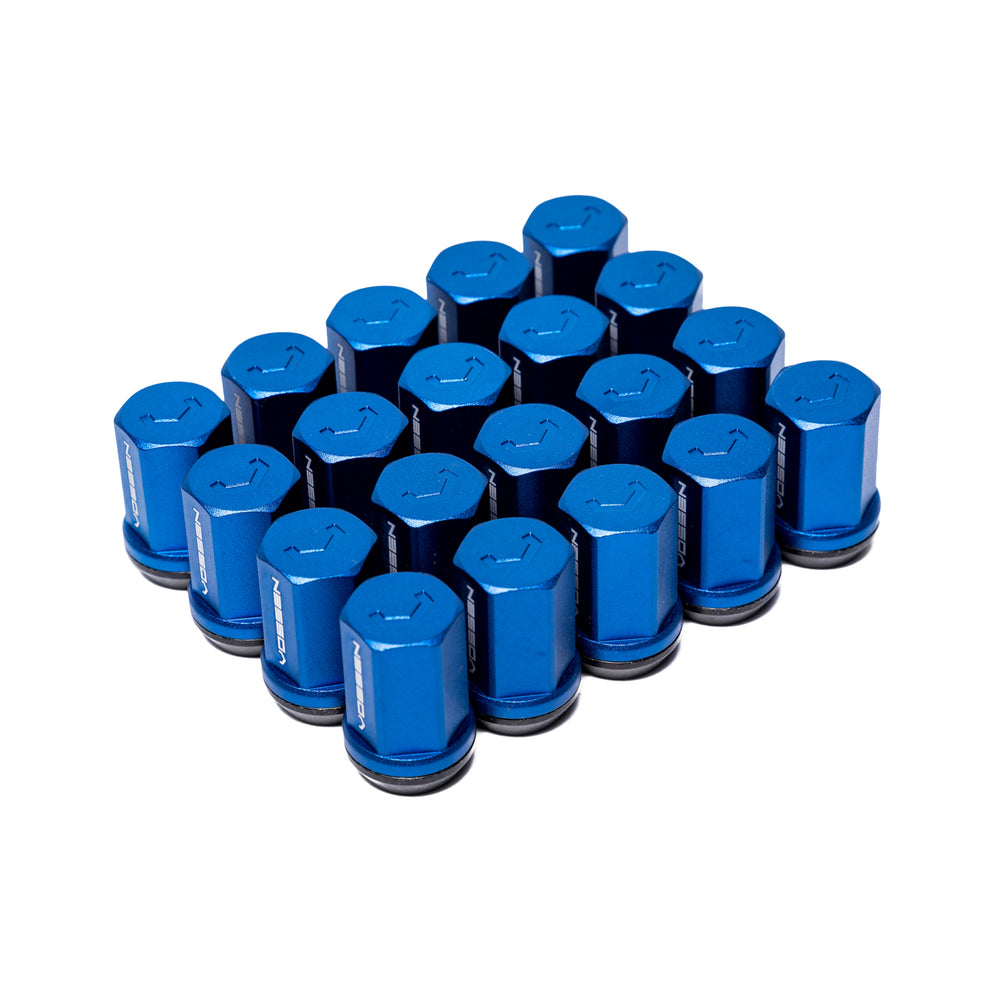 Vossen 35mm Lug Nut - 14x1.5 - 19mm Hex - Cone Seat - Blue (Set of 20)