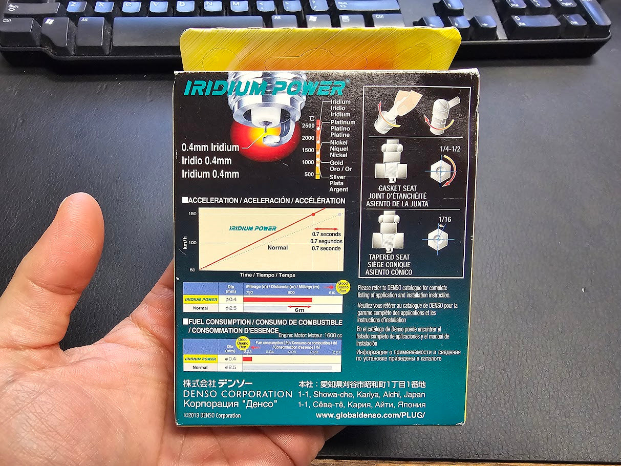 Denso Iridium Spark Plugs IK22G (Clearance Item)