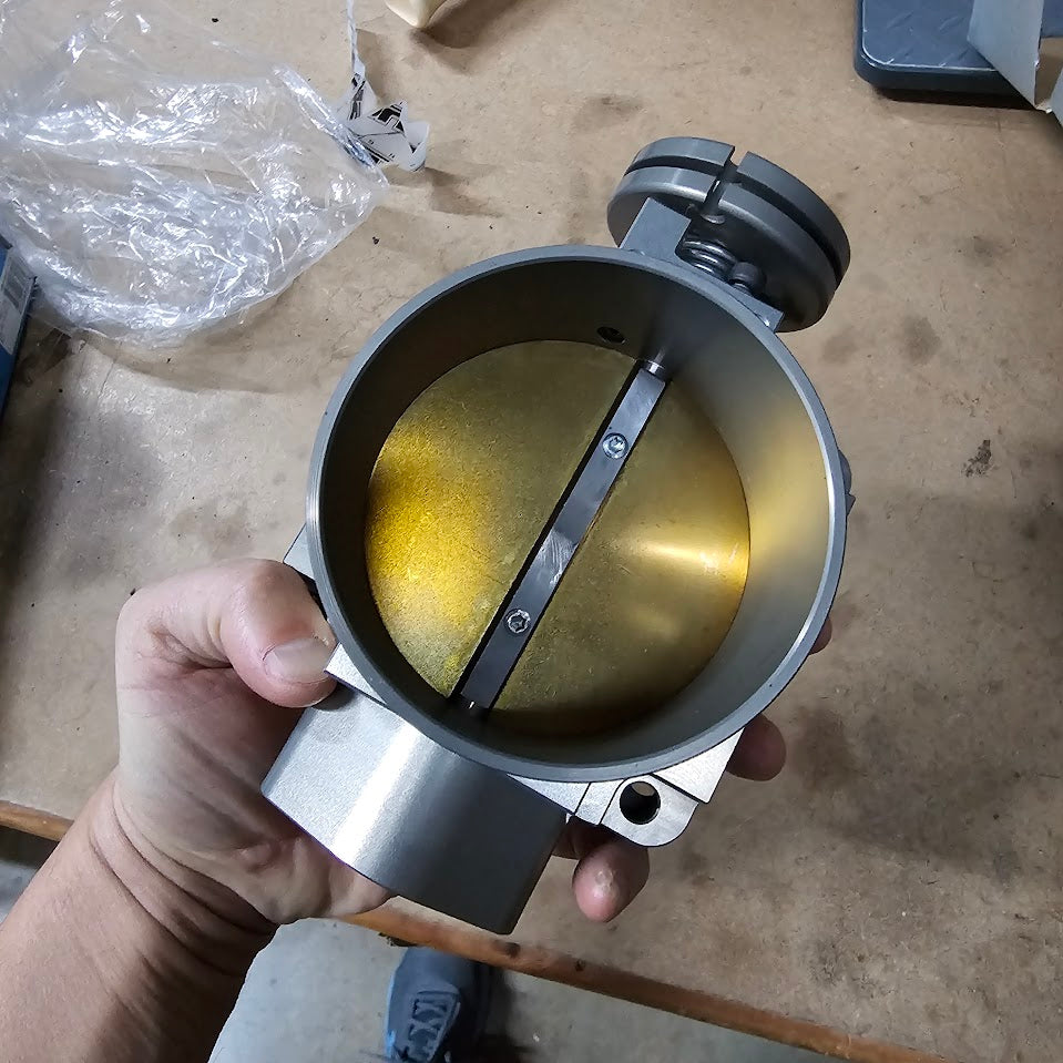 Skunk2 Pro Series 90mm Billet Throttle Body Silver - Clearance item, only 1 at this price