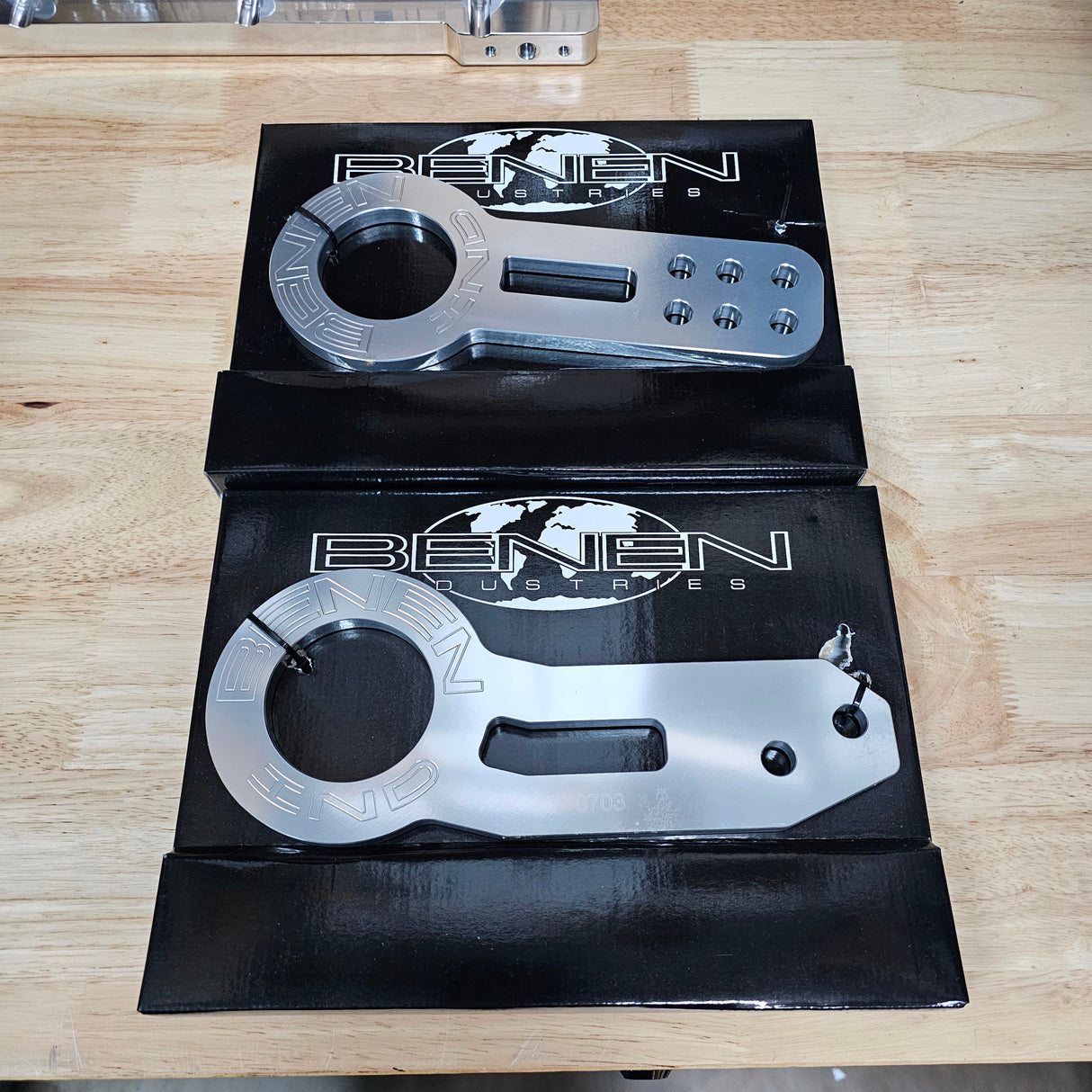 Genuine Benen Front and Rear Tow Hooks (1 set left) Clearance item