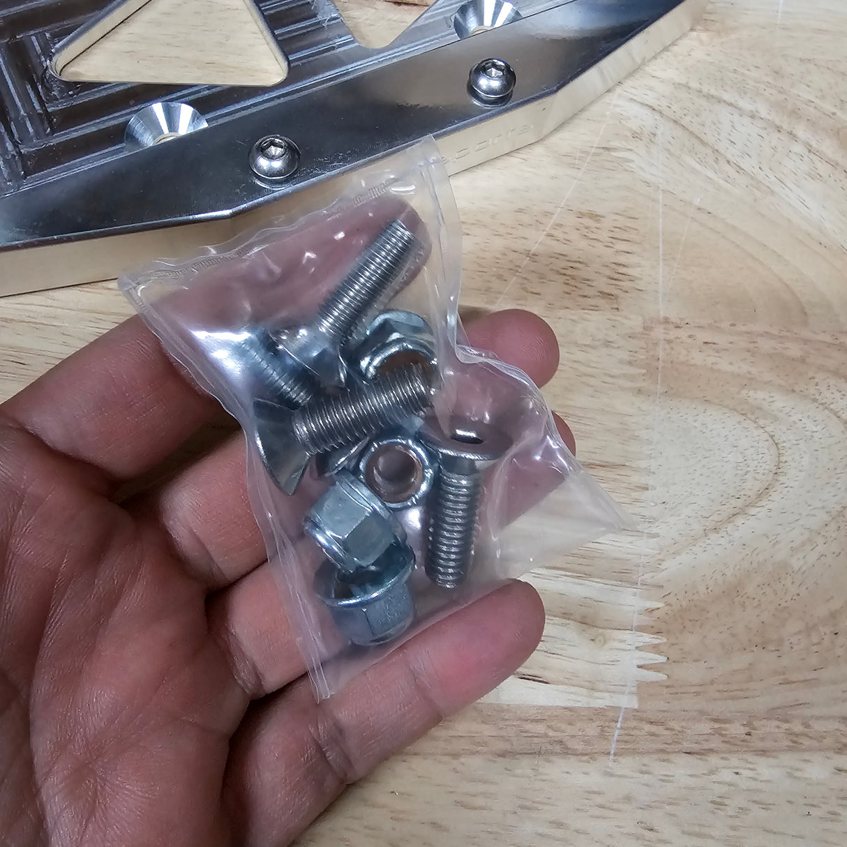 Checkerd Sports battery tray hardware