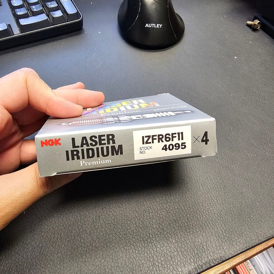 NGK Laser Iridium Spark Plugs IZFR6F11 stock no. 4095