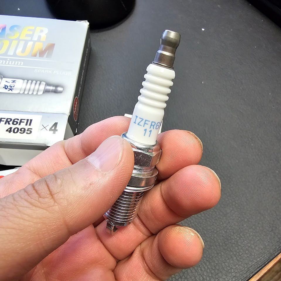 NGK Laser Iridium Spark Plugs IZFR6F11 stock no. 4095