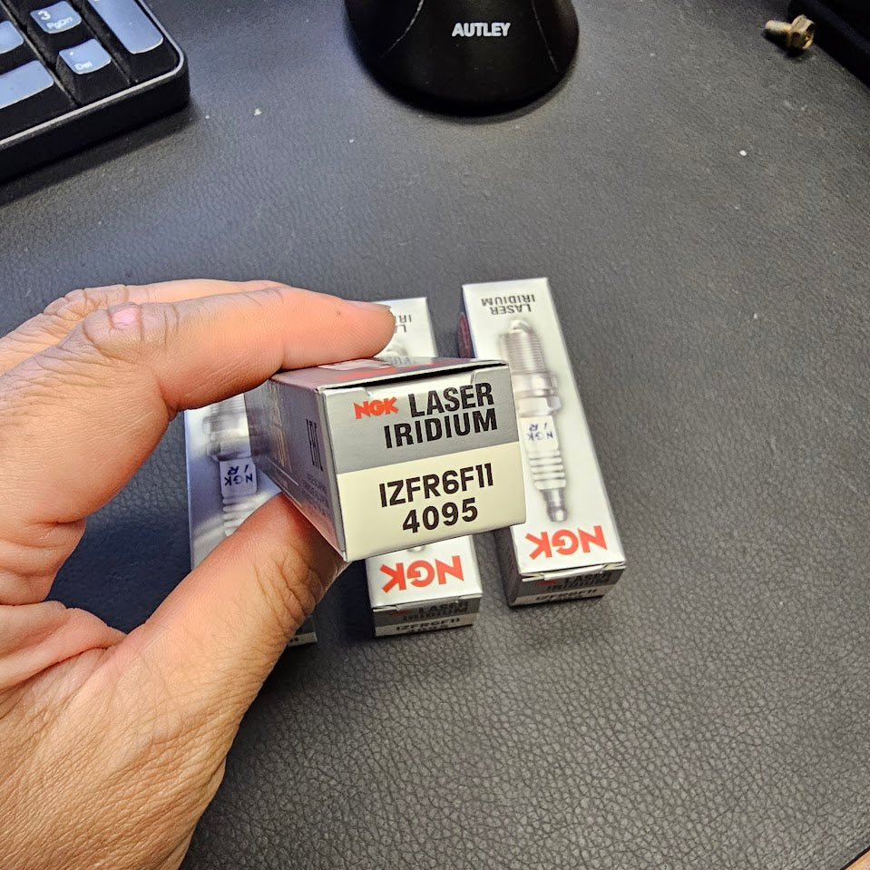 NGK Laser Iridium Spark Plugs IZFR6F11 stock no. 4095