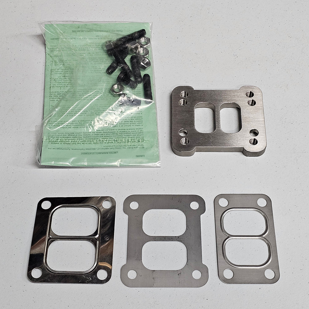 BD Diesel T3 to T4 Adapter Exhaust Manifold Flange (Clearance item)