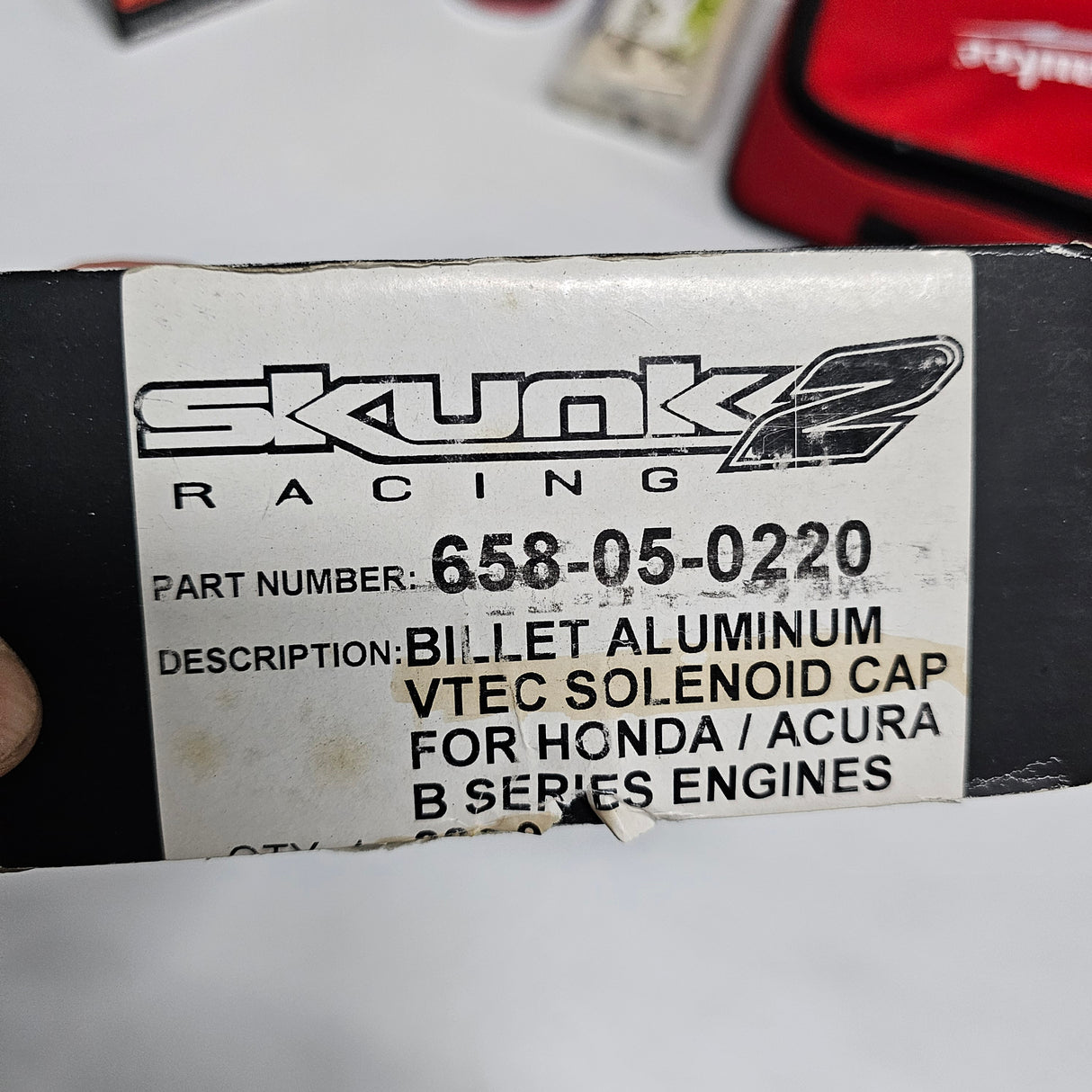 Skunk2 Billet Aluminum VTEC Solenoid Cap for B16A B18C Engine USDM