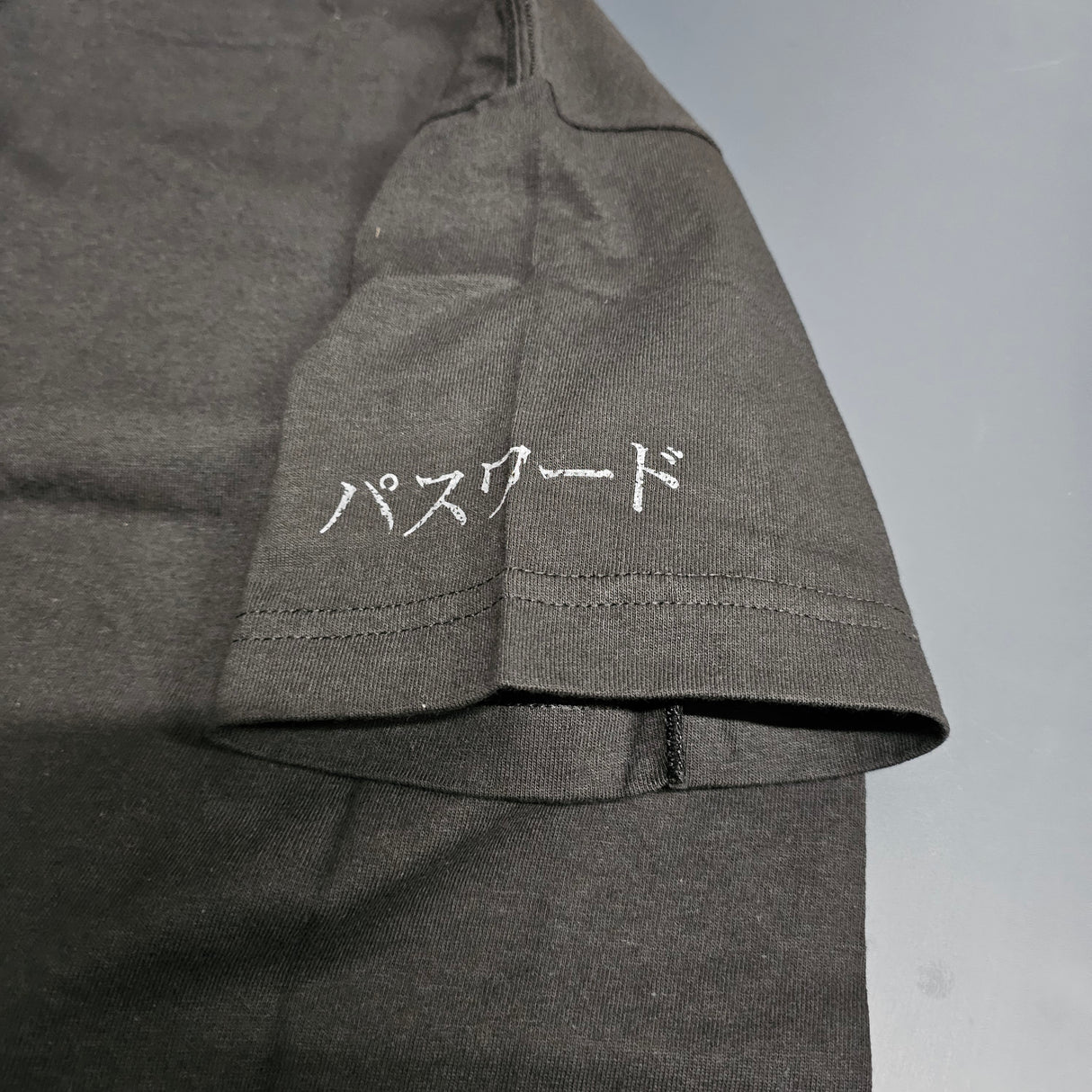 Rare Password JDM Rising Sun T-Shirt Sleeve View Kanji