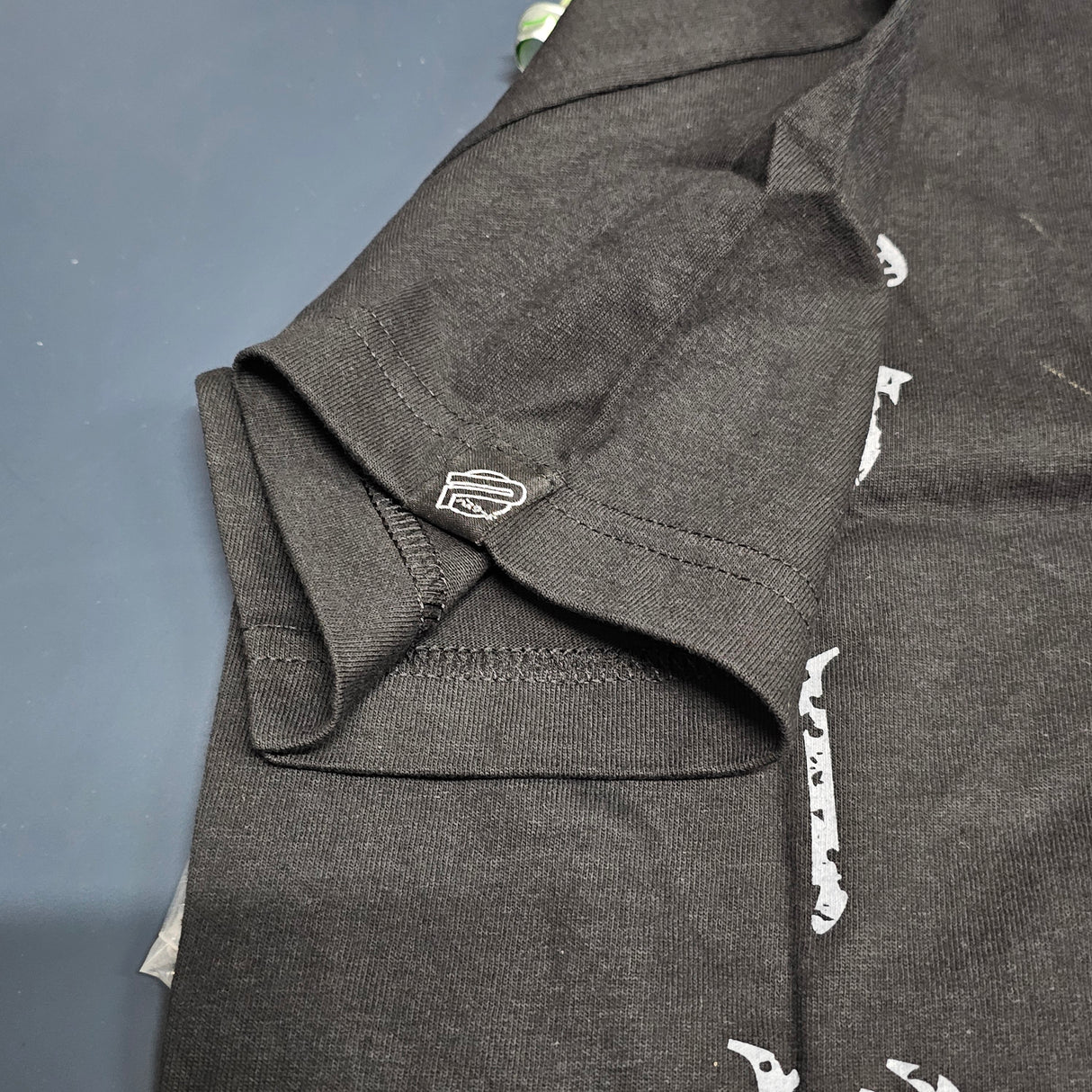 Rare Password JDM Rising Sun T-Shirt Sleeve View P Logo