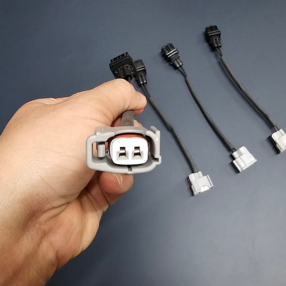 Rywire OBD1 to RDX Injector Jumpers RDX plug view