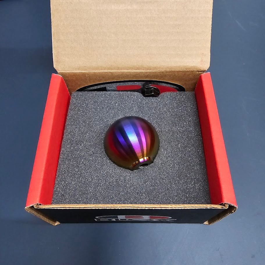 Blox 490 Spherical Shift Knob Neo Finish 10 x 1.25mm Front View