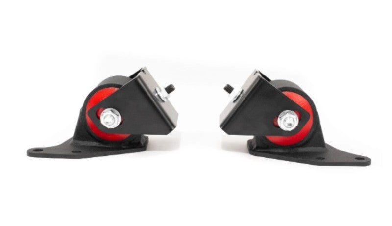 Innovative 90-93 Mazda Miata NA 1.6L Black Steel Replacement Engine Mounts 75A Bushings (No Trans Mount)