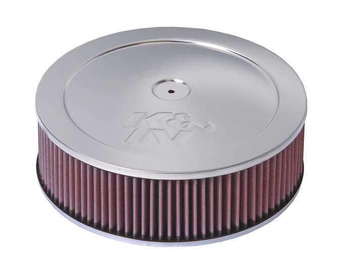 K&N 60-1180 round air filter assembly 11 inch vented