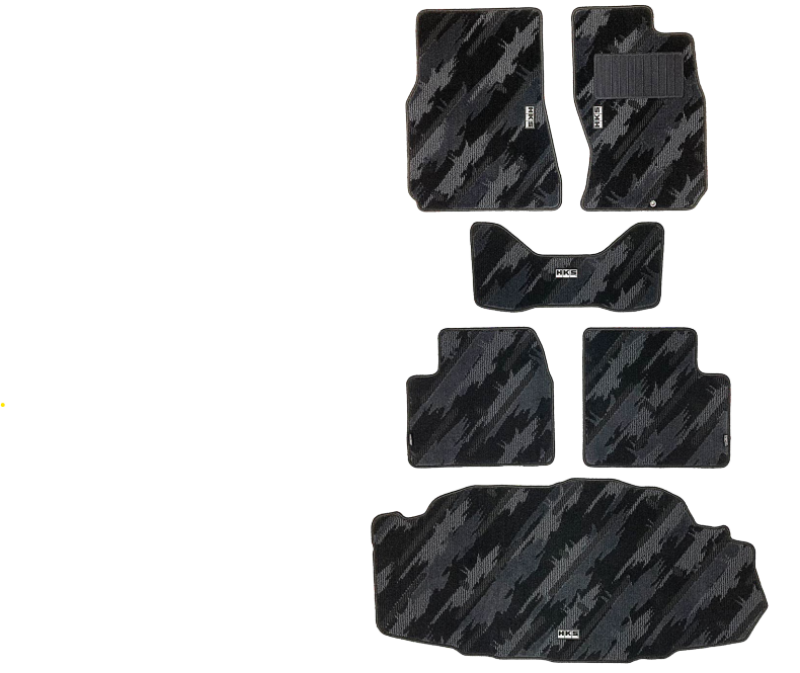 HKS FLOOR MATS BNR34 FULL SET OCT RHD | 53001-AN026