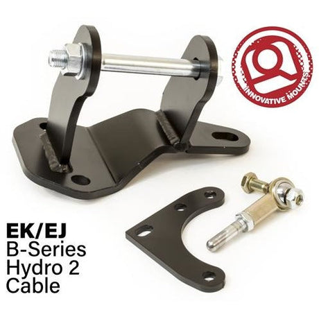 Innovative 96-00 Civic B-Series Black Steel Hydro to Cable Trans Conversion Bracket and Actuator