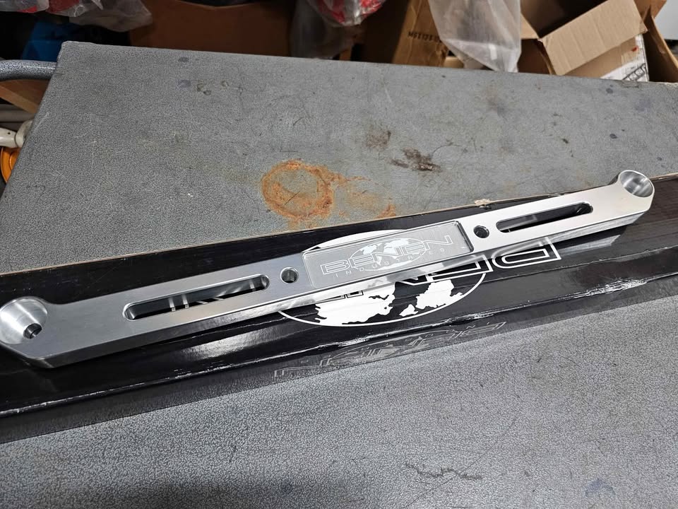 Benen Rear Lower Tie Bar Silver 96-00 Civic EK (Limited Qty)