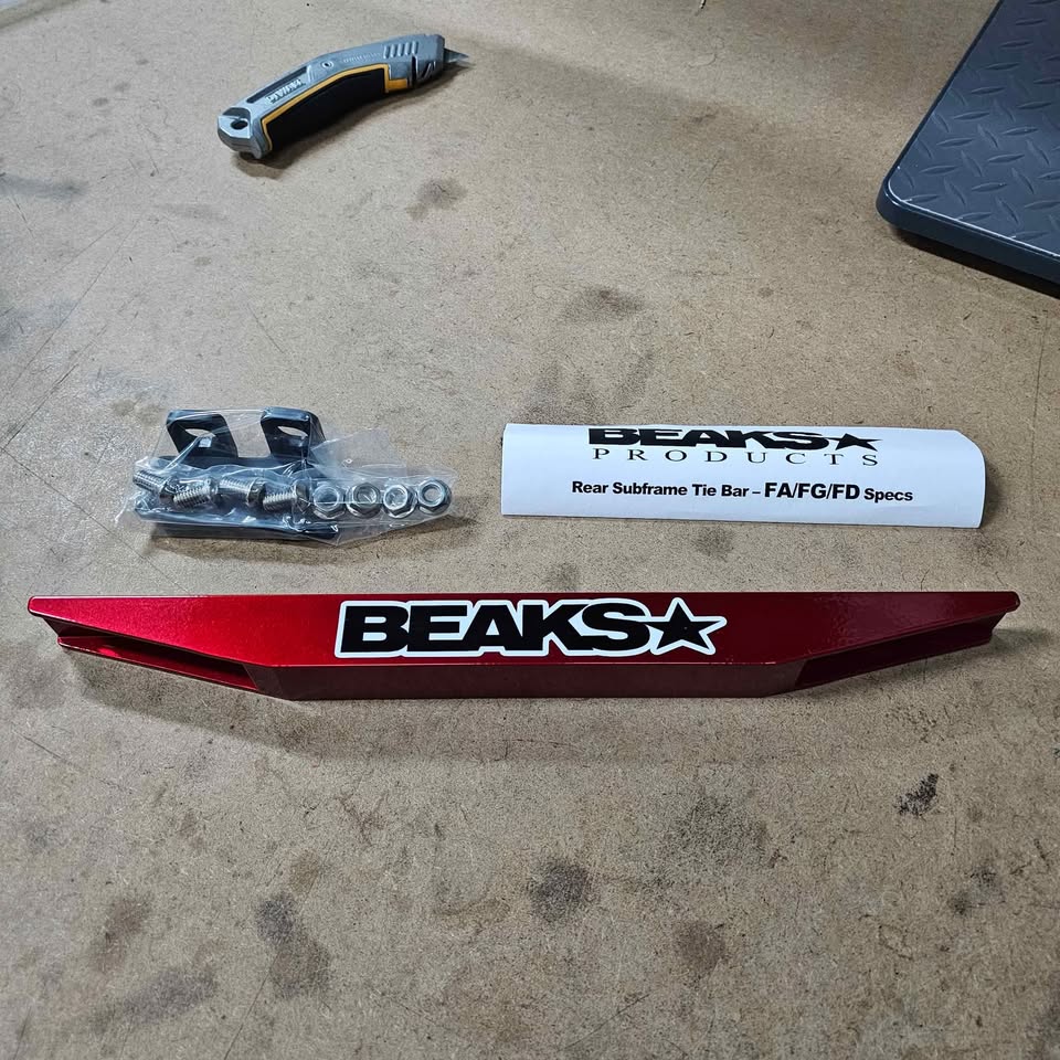 Beaks Rear Lower Tie Bar 06-11 Civic Si