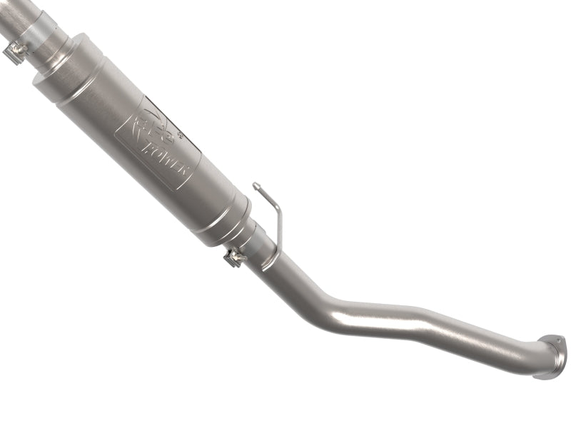 aFe Vulcan exhaust system Resonator View for 2022-2026 Land Cruiser J300