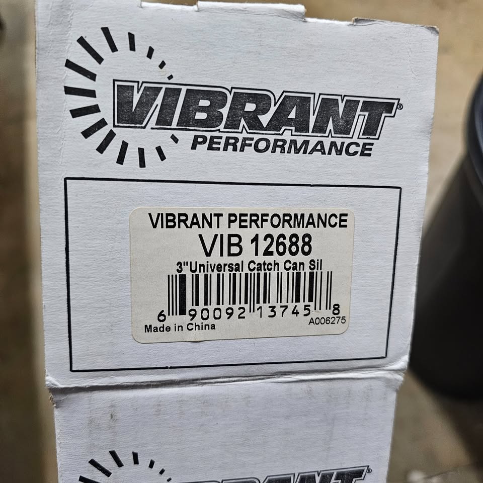 OG Vibrant Oil Catch Can Silver 12688 Box Part number View