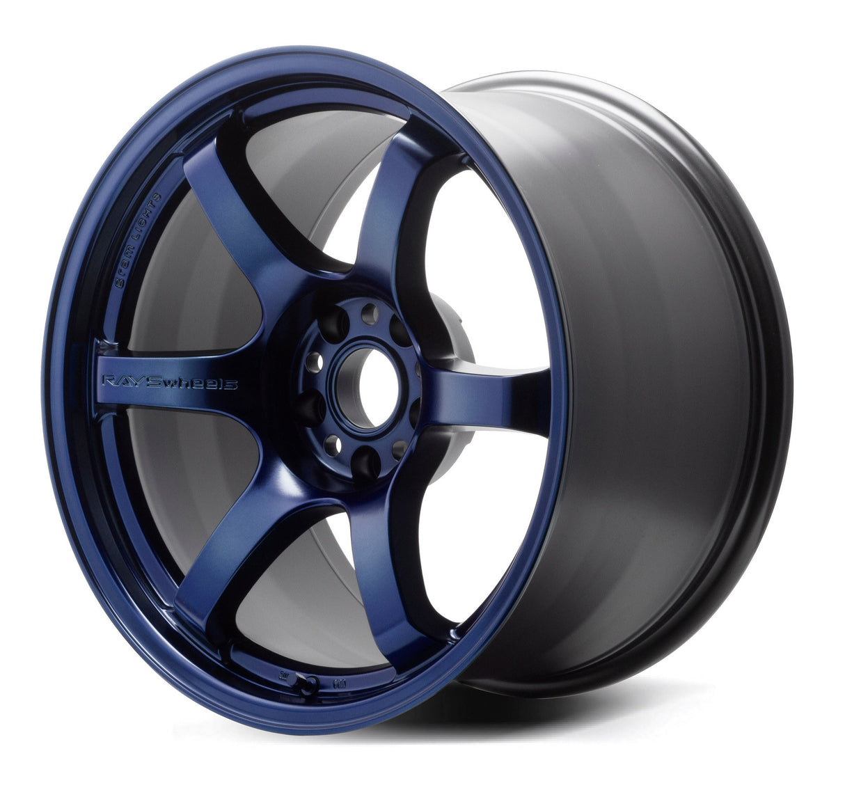 Gram Lights 57DR 18x9.5 +38 5x114.3 Eternal Blue Pearl Wheel