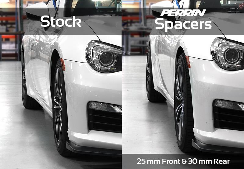 Perrin Subaru 5x100 25mm Wheel Spacers (One Pair)