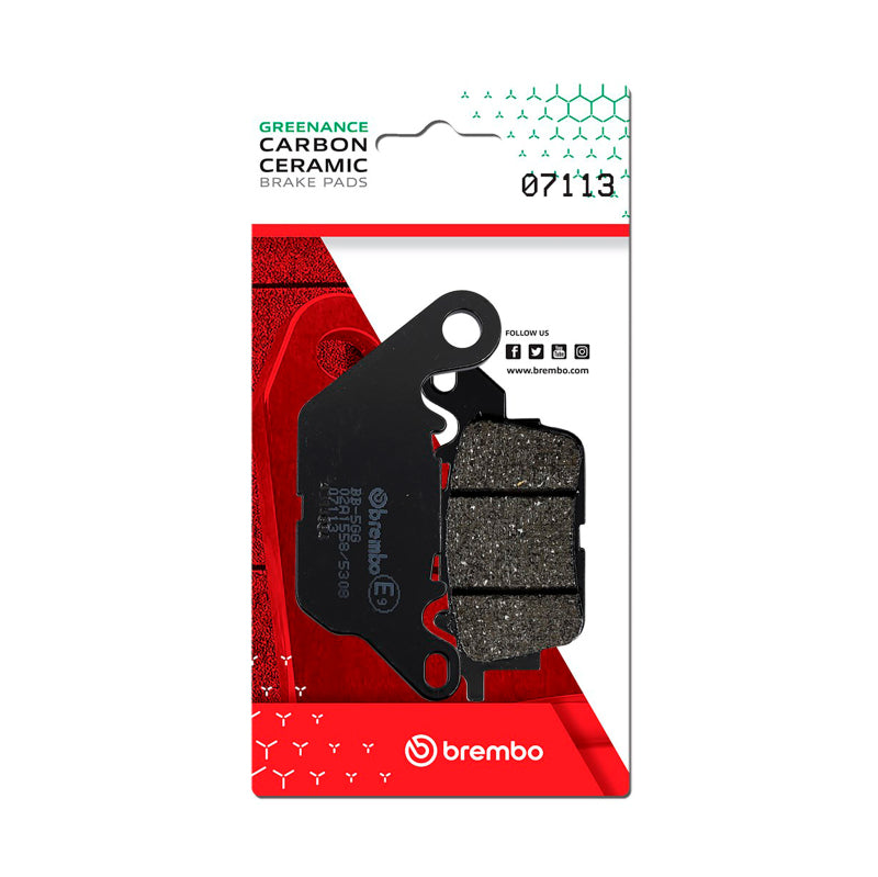 Brembo OE Yamaha D'Elight Carbon Ceramic Brake Pad - Front