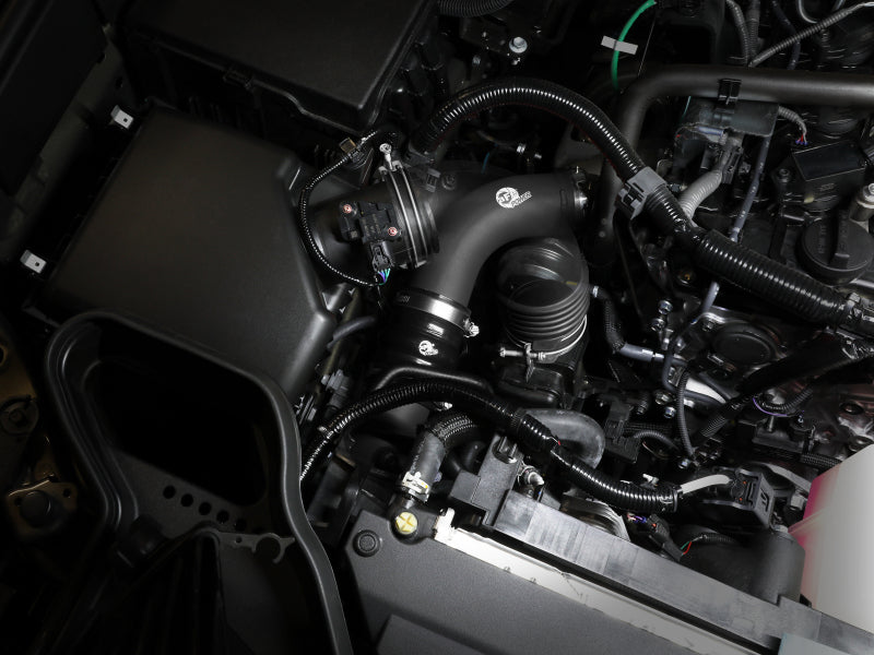 aFe 2024+ Toyota Tacoma BladeRunner 2.5in & 3in Aluminum Hot & Cold Charge Pipe Kit - Black