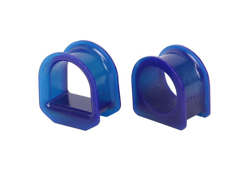 SuperPro SPF2762K polyurethane steering rack bushings for 1990–1998 Mazda Miata with power steering