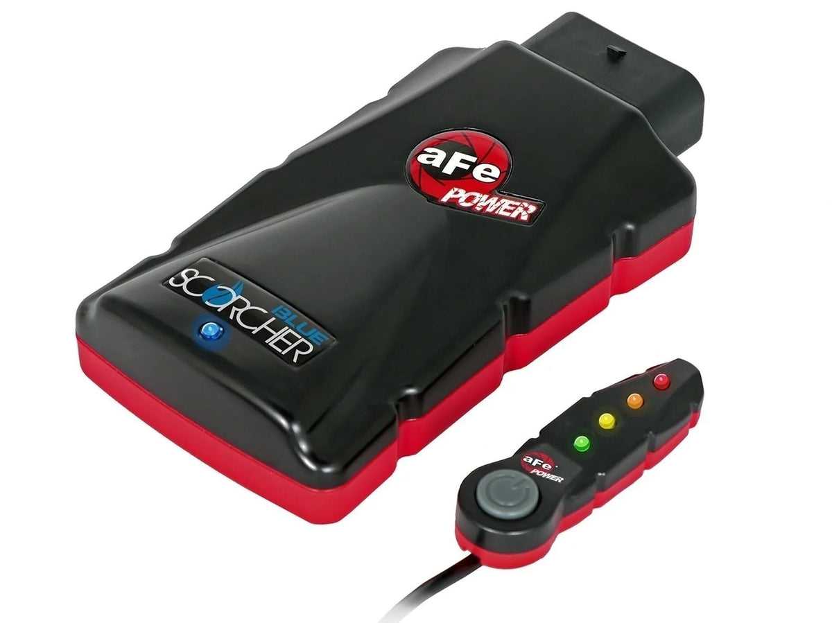 aFe SCORCHER BLUE Bluetooth power module for Toyota Tundra and Sequoia i-FORCE MAX hybrid