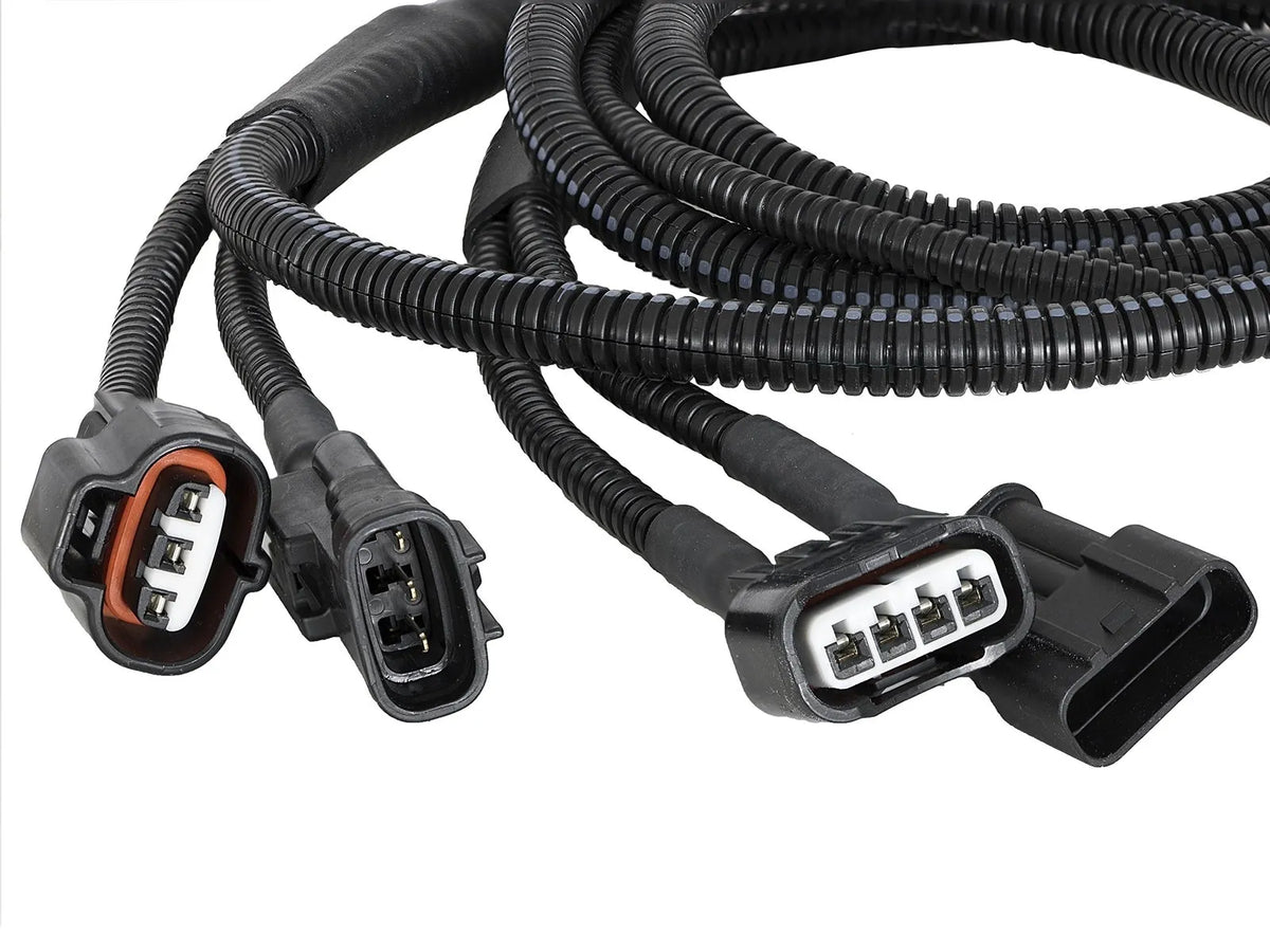 aFe SCORCHER BLUE Bluetooth power module for Toyota Tundra and Sequoia i-FORCE MAX hybrid - wire harness connector