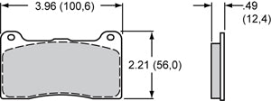 Wilwood 150-35-7812K Diagram Dimension