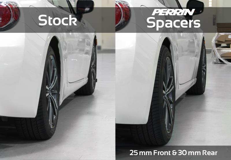 Perrin Subaru 5x100 25mm Wheel Spacers (One Pair)