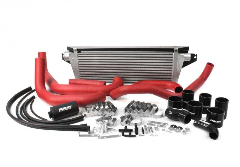 Perrin Performance 2015-2021 Subaru WRX & STI Front Mount Intercooler (Black Core and Beam)