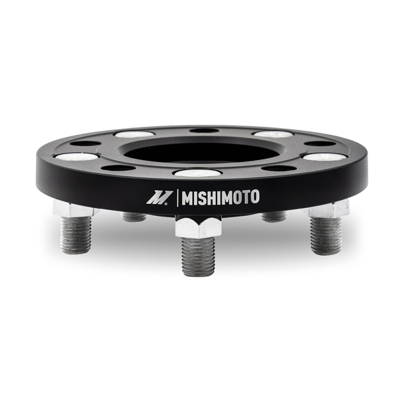 Mishimoto 15mm Wheel Spacers - 5x114.3 - 60.1 Bore - M12x1.5 Studs - Black