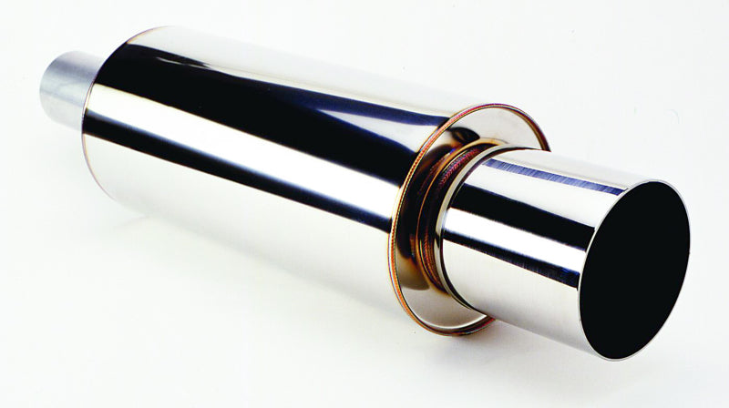 HKS Universal SS Hi-Power Muffler (120mm tip / 75mm piping) | 3106-EX007