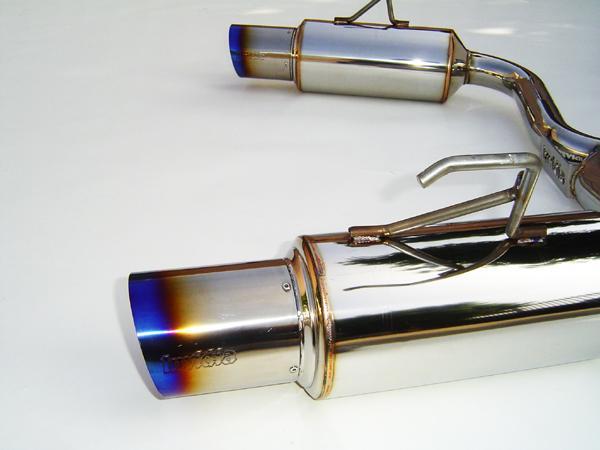 Invidia 2000-2009 S2000 70mm Dual Titanium Tip Catback Exhaust