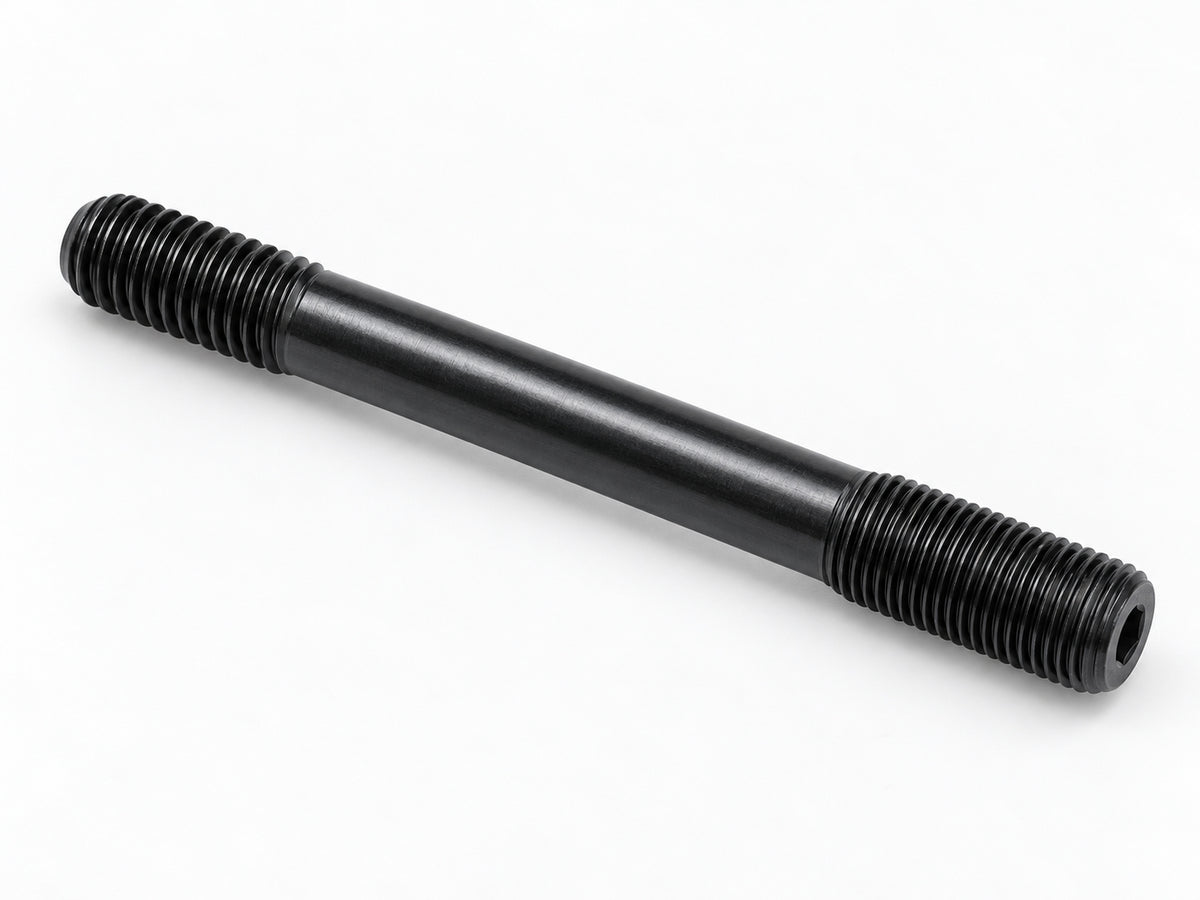 ARP AU5.600-2LB M12 x 1.5 to M12 x 1.25 long-broached stud with 5.600-inch overall length