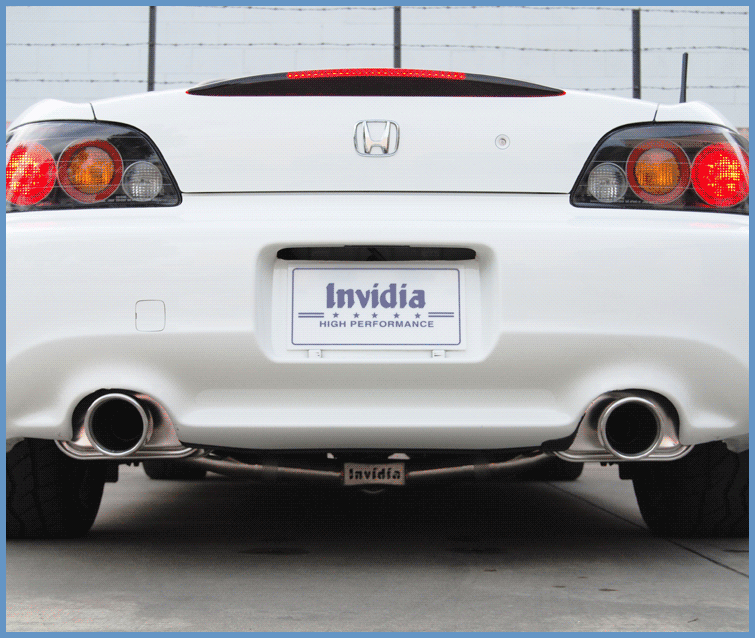 Invidia S2000 Q300 Dual Tip Catback Exhaust