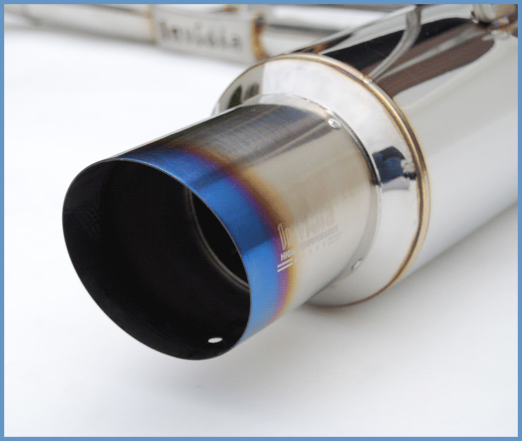Invidia 2000-2009 S2000 70mm Dual Titanium Tip Catback Exhaust